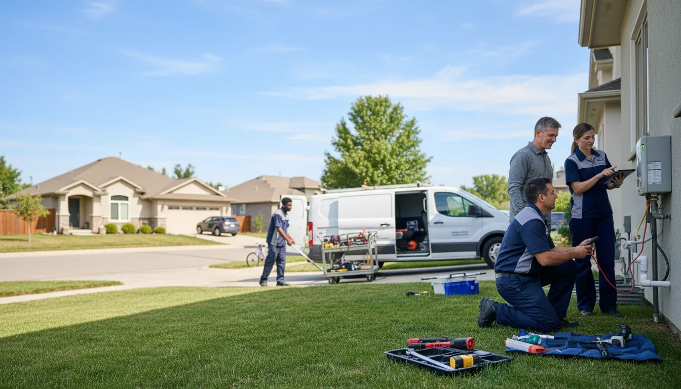 Tankless water heater service in Kopperl, TX